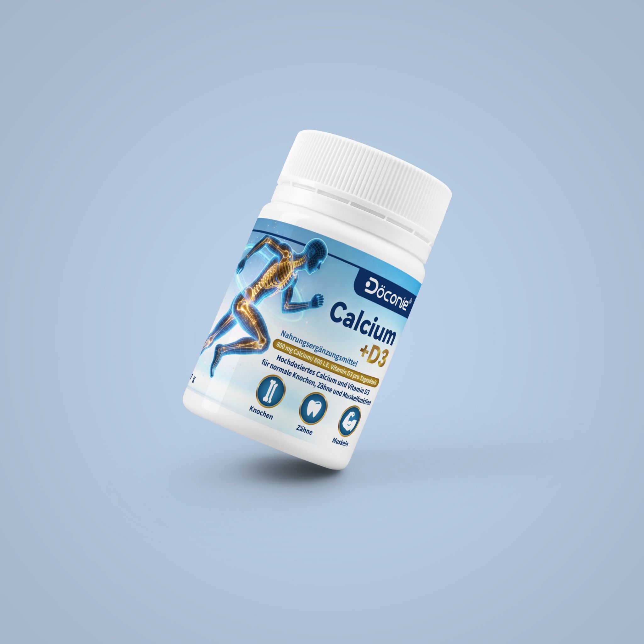 Aktiver Alltag mit Calcium und Vitamin D3